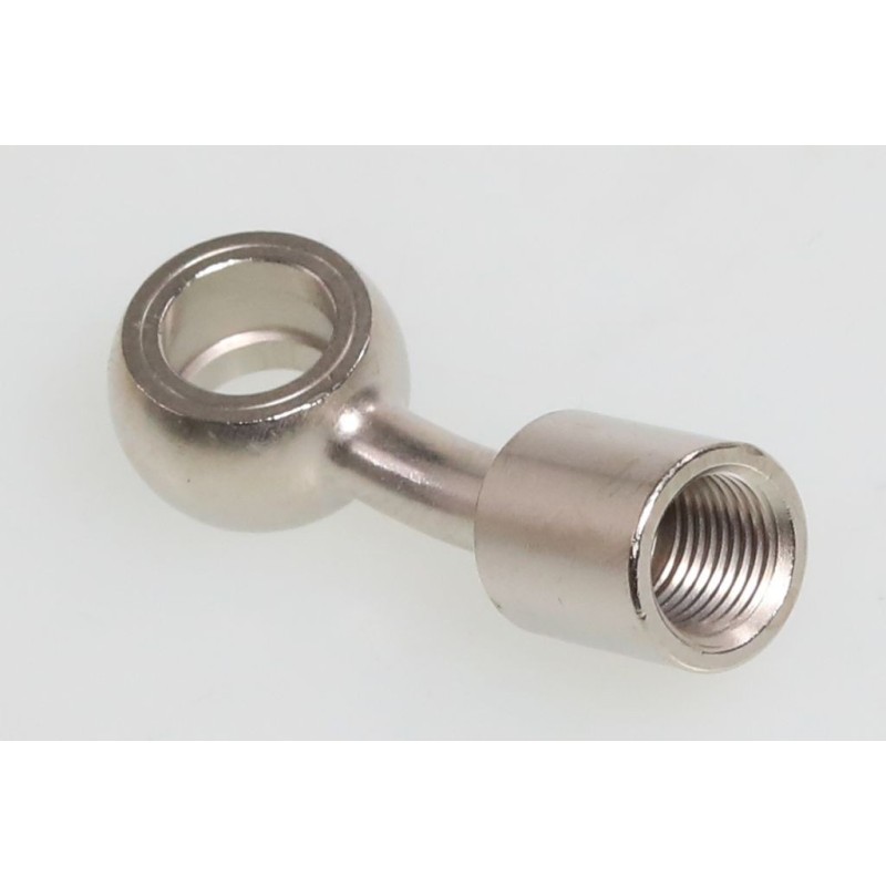 Adaptateur fixation durite/maitre cylindre BREMBO coude 35°