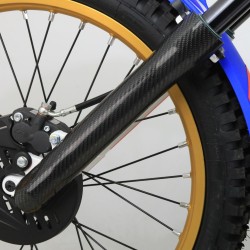 Protection fourche carbone SKC courte Type Paioli