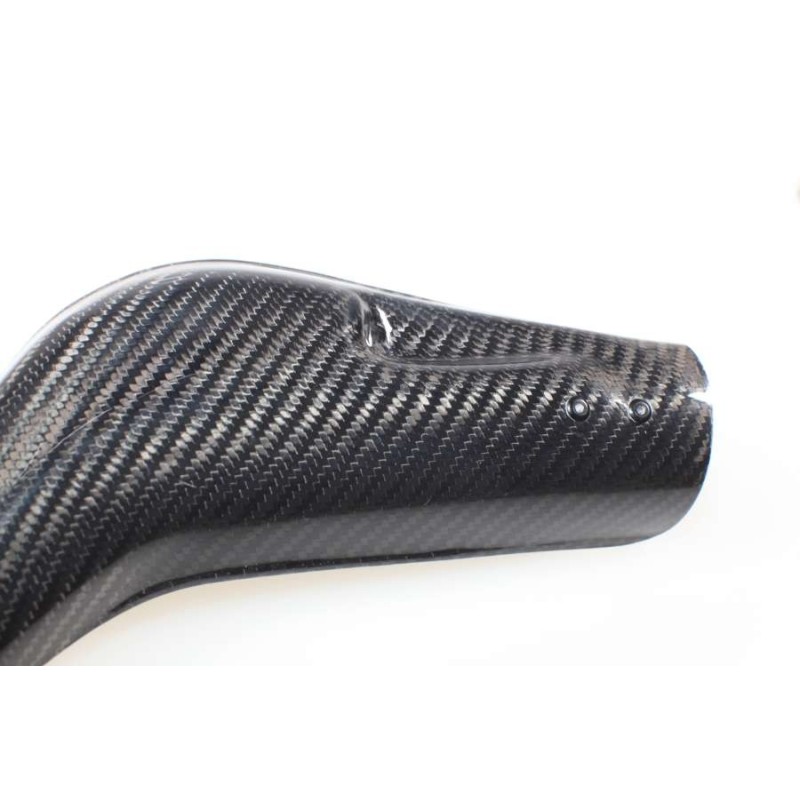 Protection coude echappement carbone SKC BETA evo version courte