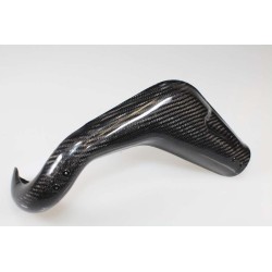 Protection coude echappement carbone SKC BETA 2011-2022 125 version integrale