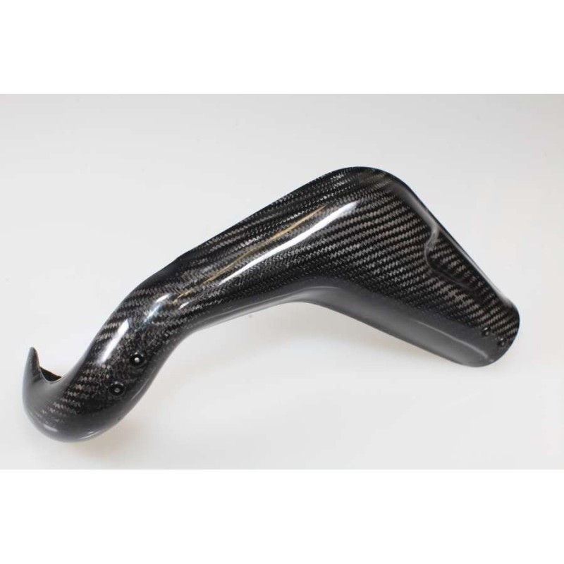 Protection coude echappement carbone SKC BETA 2011-2022 125 version integrale