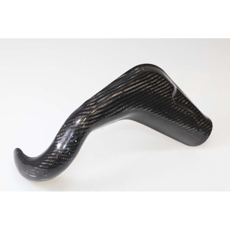 Protection coude echappement carbone SKC BETA 2011-2022 125 version integrale