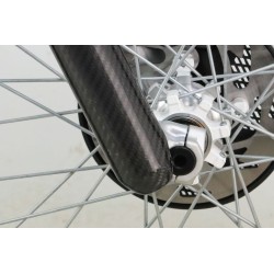 Protection fourche carbone SKC courte Type TECH 