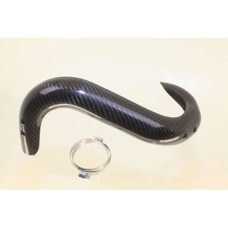 Protection coude echappement carbone SKC GASGAS 2002-2022 version integrale