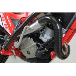 Protection coude echappement carbone SKC GASGAS 2002-2022 version integrale