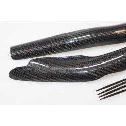Protection cadre carbone SKC SHERCO 2016-2022 partie basse courte