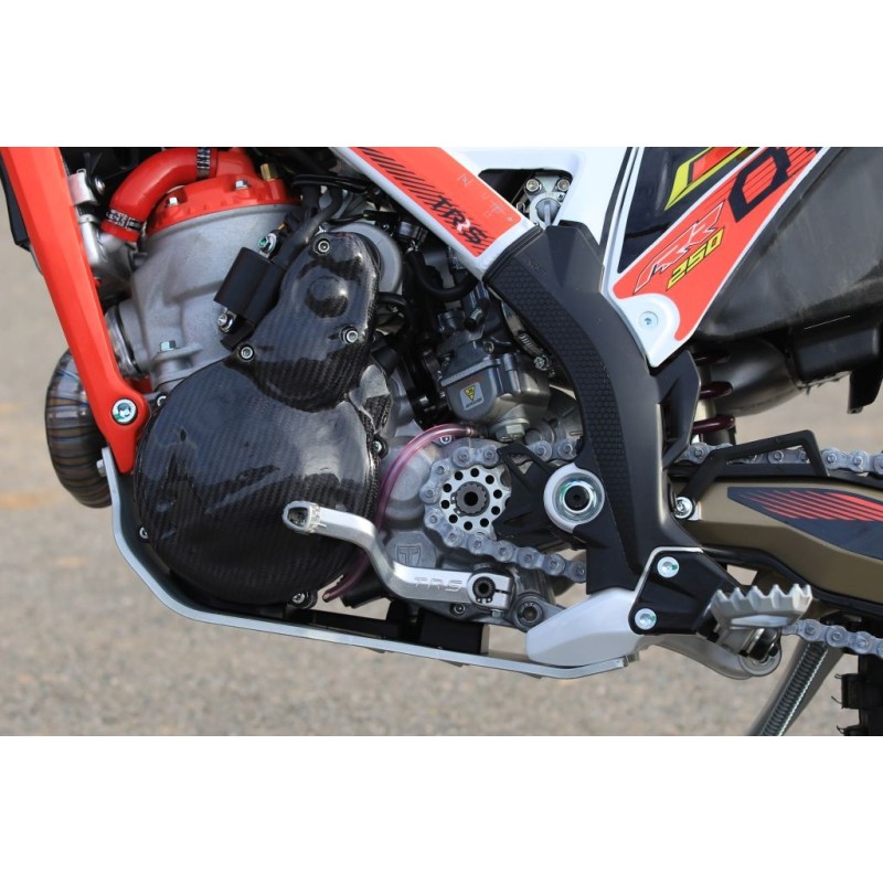 Protection carter allumage et démarreur carbone SKC TRS