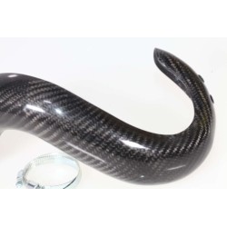 Protection coude echappement carbone SKC TRS version integrale