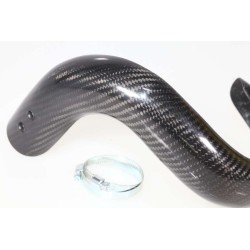 Protection coude echappement carbone SKC TRS version integrale