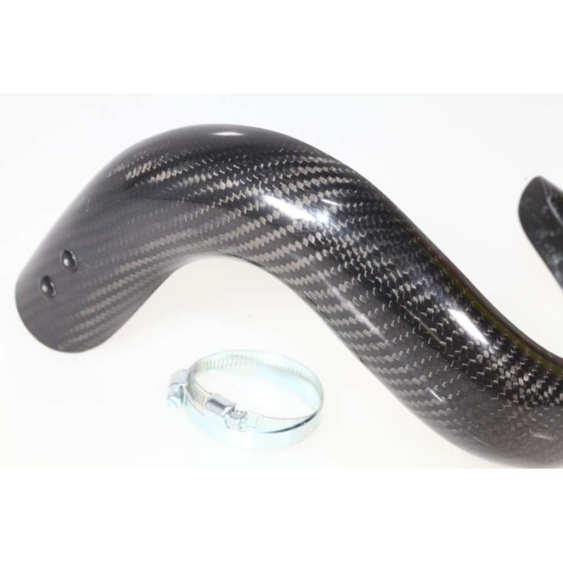 Protection coude echappement carbone SKC TRS version integrale