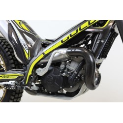 Protection coude echappement carbone SKC TRS version integrale