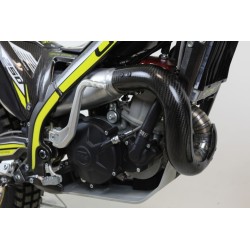 Protection coude echappement carbone SKC TRS version integrale