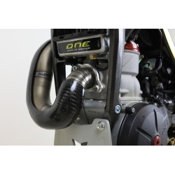Protection coude echappement carbone SKC TRS version integrale