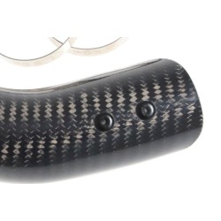 Protection coude echappement carbone SKC TRS version courte