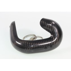 Protection coude échappement carbone SKC VERTIGO 2019-2020 version intégrale