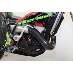 Protection coude échappement carbone SKC VERTIGO 2020-2021 version integrale