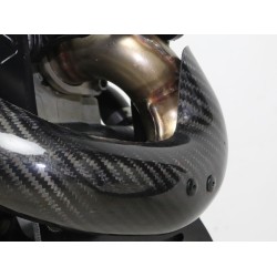 Protection coude échappement carbone SKC VERTIGO 2020-2021 version integrale