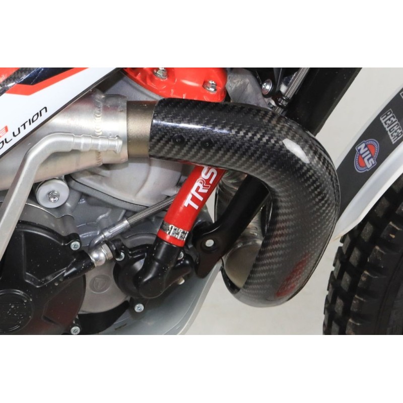 Protection coude échappement carbone SKC VERTIGO 2020-2021 version integrale