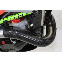 Protection coude échappement carbone SKC VERTIGO 2020-2021 version integrale