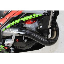 Protection coude échappement carbone SKC VERTIGO 2020-2021 version integrale