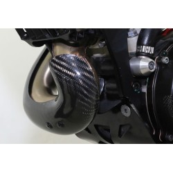Protection coude échappement carbone SKC VERTIGO 2020-2021 version integrale
