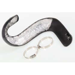 Protection coude échappement carbone SKC VERTIGO Nitro RSR et Titanium version integrale