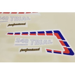 Autocollant cache lateral FANTIC 240 la paire