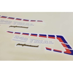 Autocollant cache lateral FANTIC 240 la paire