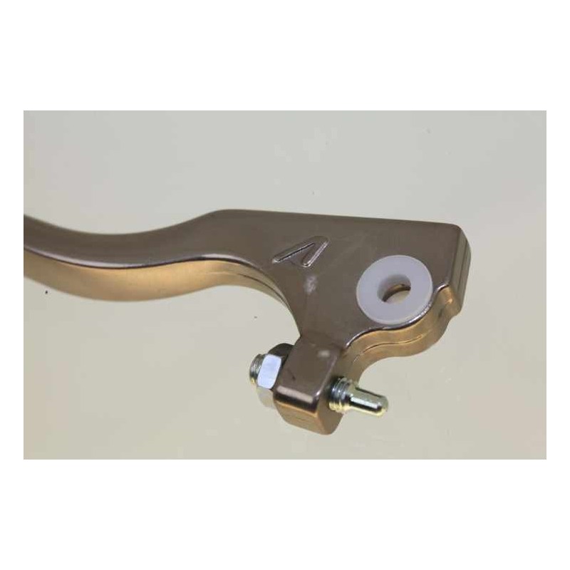 Levier embrayage long type AJP droit adaptable GASGAS 2010-2013 gris