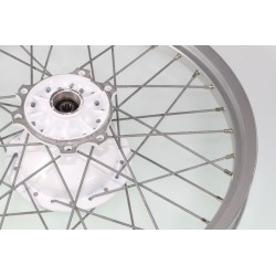 Roue AR MECATECNO 80 Dragonfly 1.60x17 blanche