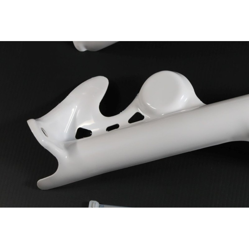 Protection cadre plastique TB GASGAS 2011-2022 partie basse blanc