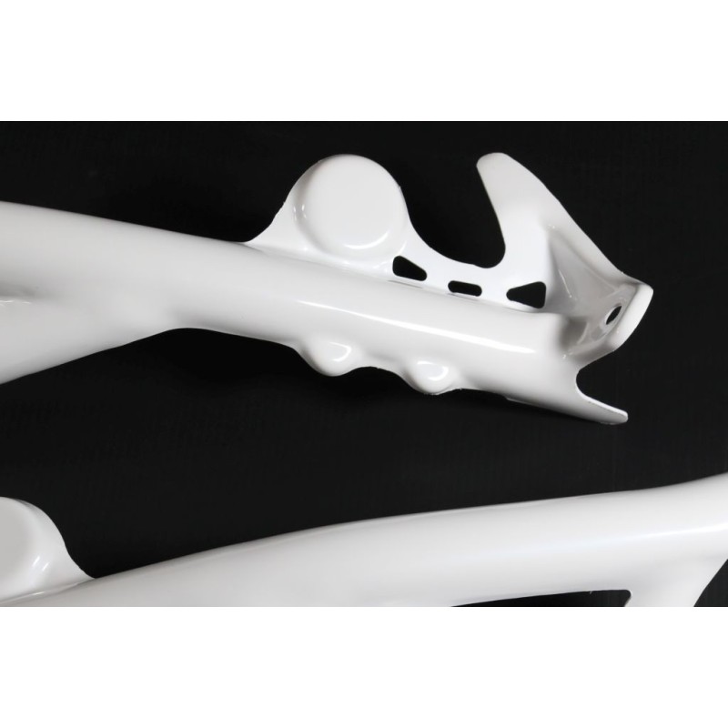 Protection cadre plastique TB GASGAS 2011-2022 partie basse blanc