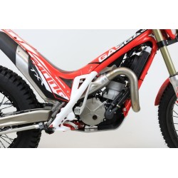 Protection cadre plastique TB GASGAS 2011-2022 partie basse blanc