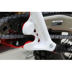 Protection cadre plastique TB GASGAS 2011-2022 partie basse blanc