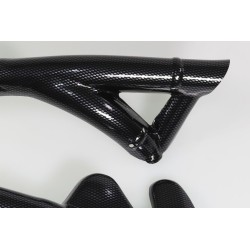 Protection cadre plastique TB GASGAS 2023 partie basse noir