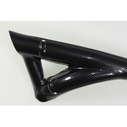 Protection cadre plastique TB GASGAS 2023 partie basse noir