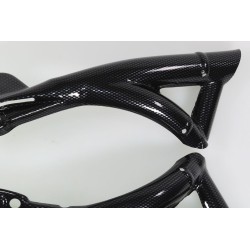 Protection cadre plastique TB GASGAS 2023 partie basse noir