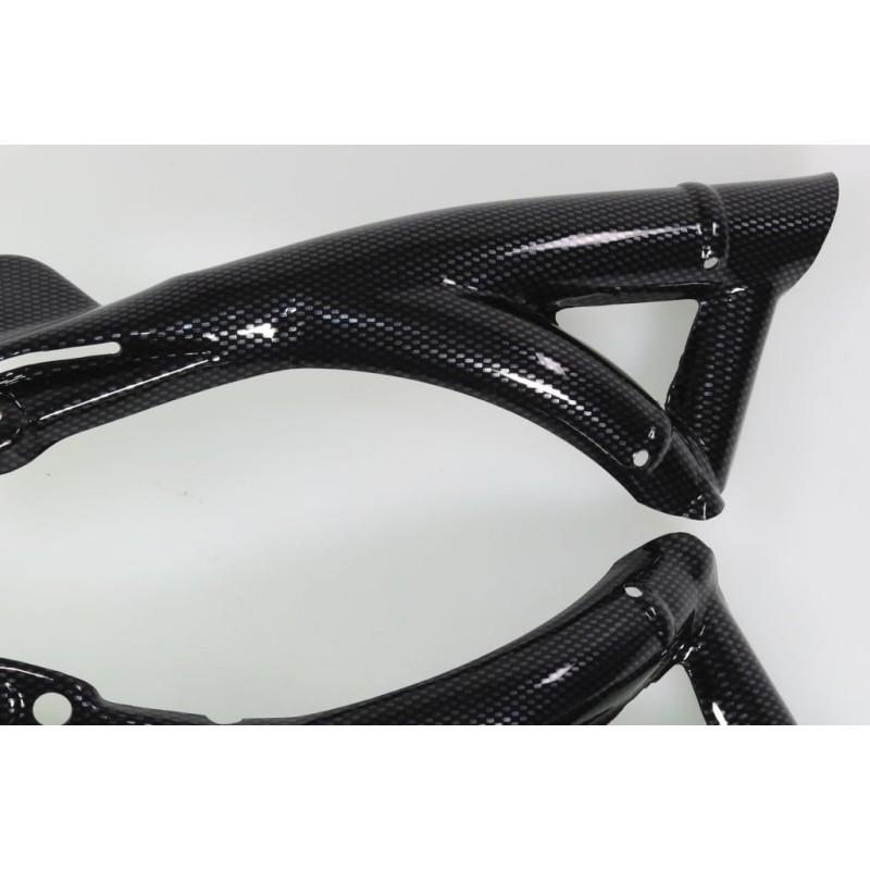 Protection cadre plastique TB GASGAS 2023 partie basse noir