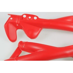 Protection cadre plastique TB GASGAS 2023 partie basse rouge