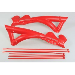 Protection cadre plastique TB GASGAS 2023 partie basse rouge
