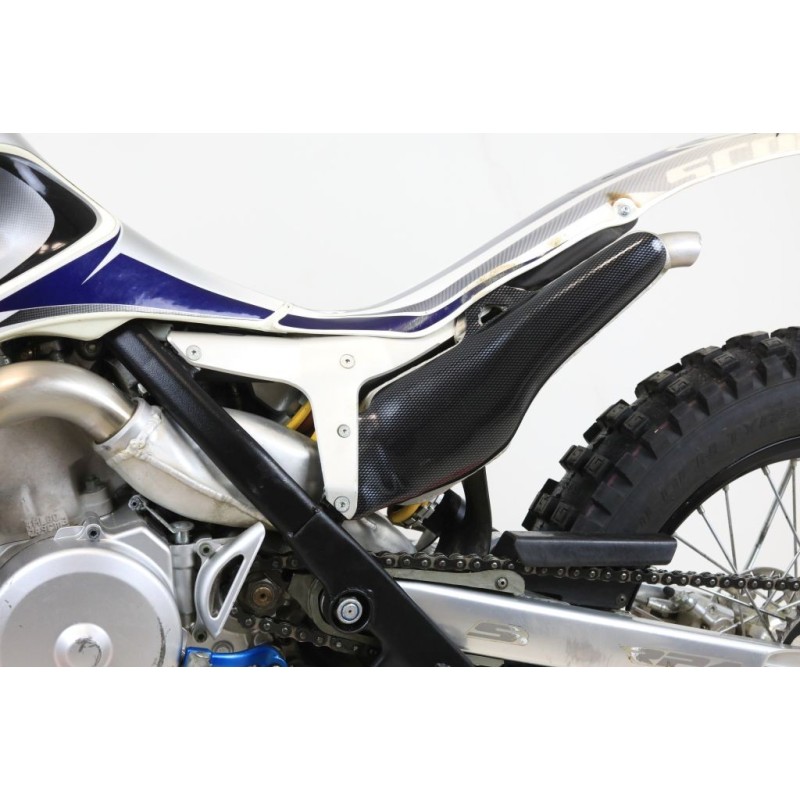 Protection silencieux échappement plastique TB SCORPA 2002-2009