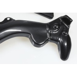 Protection cadre plastique TB TRS partie basse noir