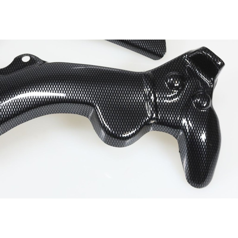 Protection cadre plastique TB TRS partie basse noir