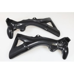 Protection cadre plastique TB TRS partie basse noir