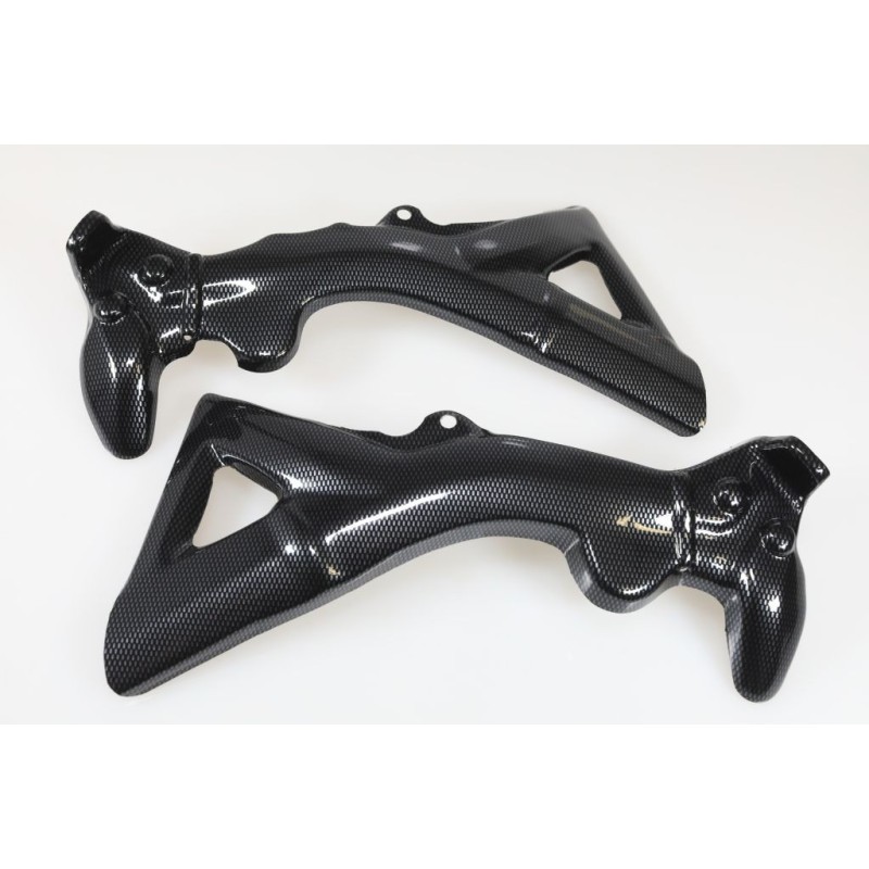 Protection cadre plastique TB TRS partie basse noir