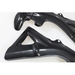 Protection cadre plastique TB TRS partie basse noir