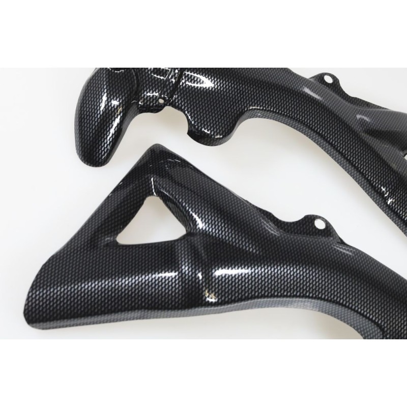 Protection cadre plastique TB TRS partie basse noir
