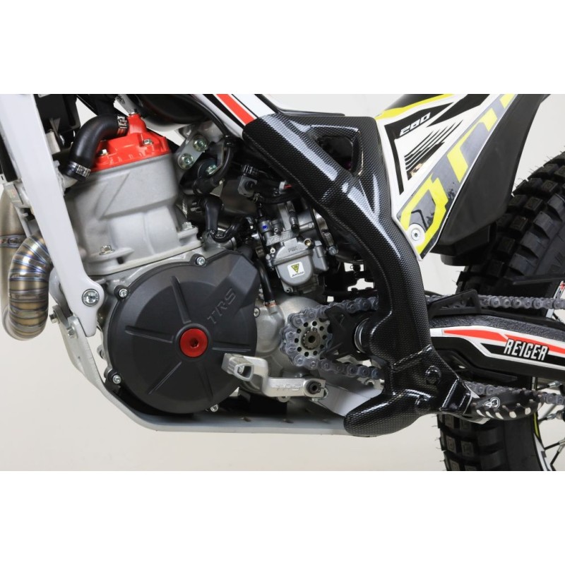 Protection cadre plastique TB TRS partie basse noir