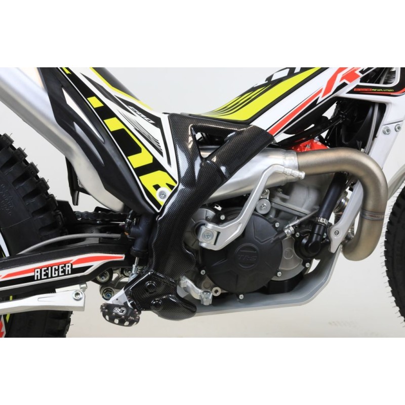 Protection cadre plastique TB TRS partie basse noir