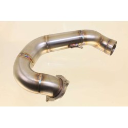 Coude echappement OSSA inox
